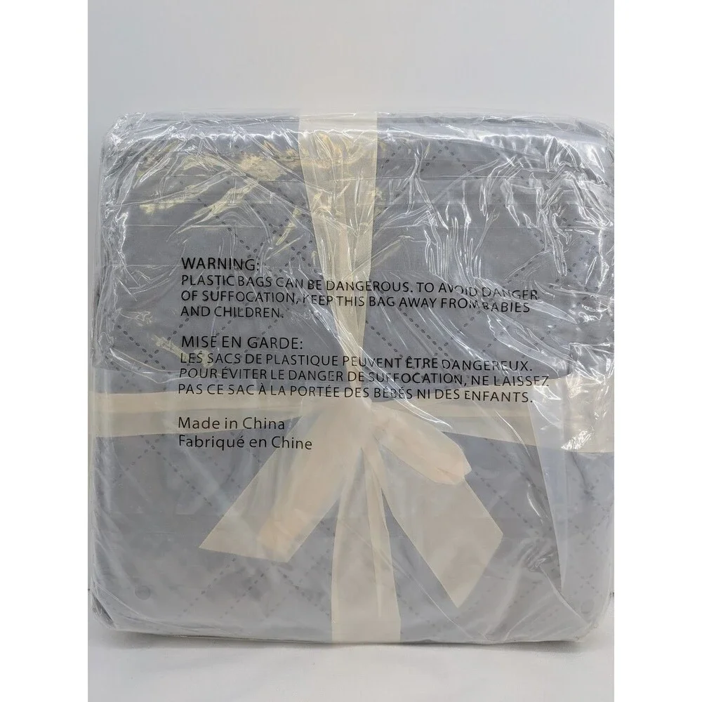 PetAmi Waterproof Anti-Slip Quilted Dog Bed Furniture Cover Grey 52 x 82